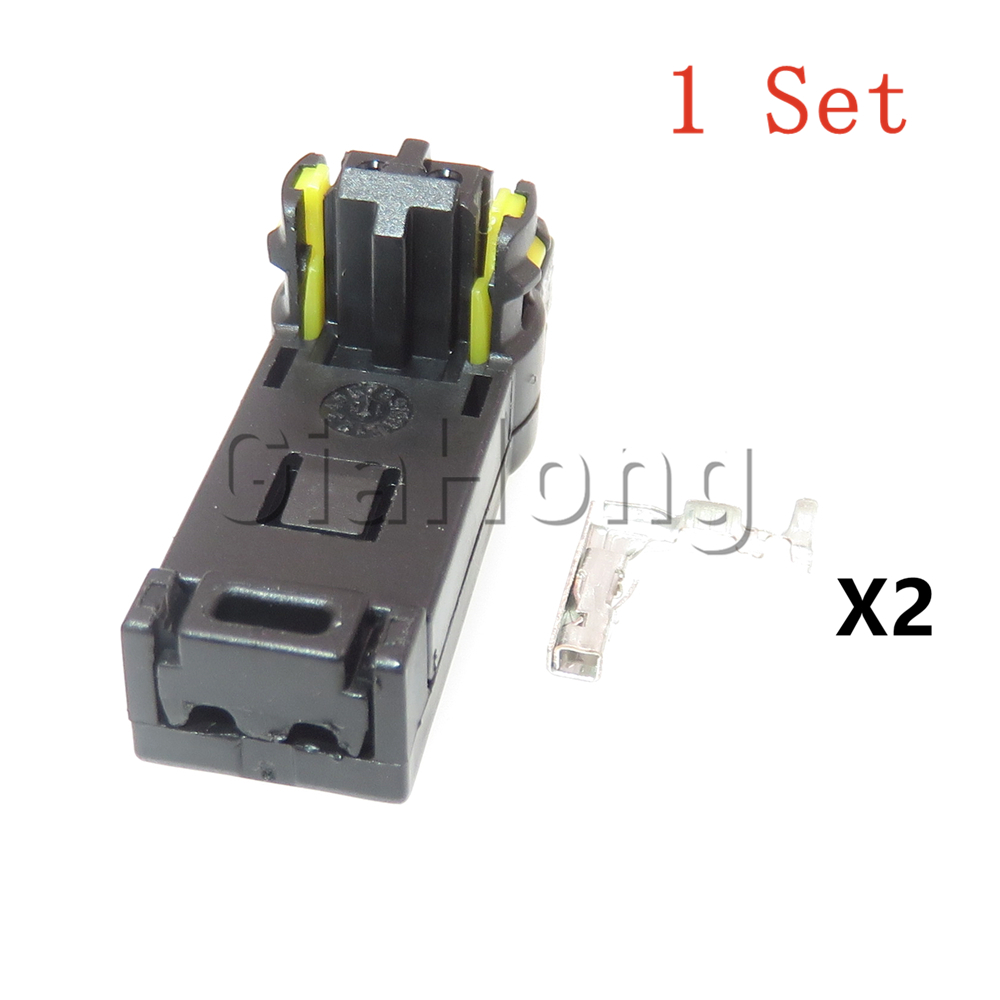 Volante do carro Baixa Tomadas Atuais, Automóvel Hairspring Fio, Conector de Arnês, 2 Maneiras, Acessórios Auto, 1 Set: Preto