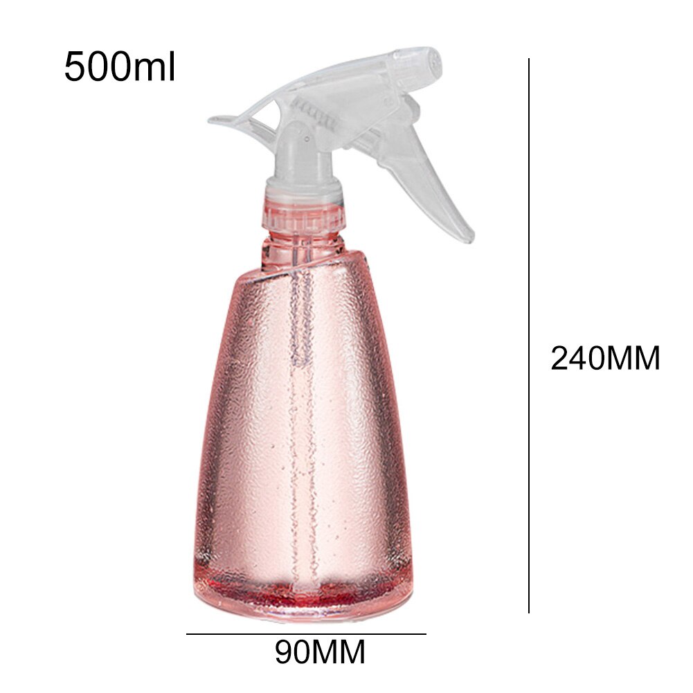 3 kpl 500ml kannettavaa tiivistä täyttöä tyhjä liipaisin ruisku monikäyttöinen kirkas sumupullo säiliö sisäpuutarhan kastelu