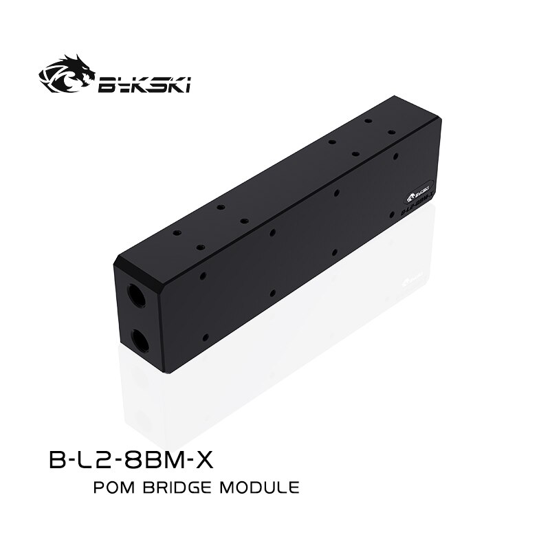 Bykski B-L2-8BM-X,Computer Server Bridge Module,POM Multi GPUs Connector,Graphics Cards Parallel Block,VGA Mounting Tool