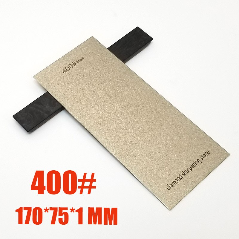 Diamond Knife Sharpener Sharpening Stone Grinding Stones 80 240 600 1000 2000 3000 Grit Diamond Sharpening Stone: 400 grit