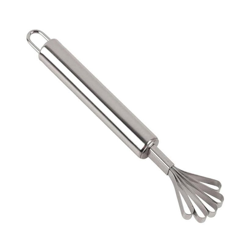 Coconut Shaver Steel Fish Scale Scraper Fish Skin Brush Peeler Fish Cleaning Tool Kitchen Gadget LPT5214: Default Title