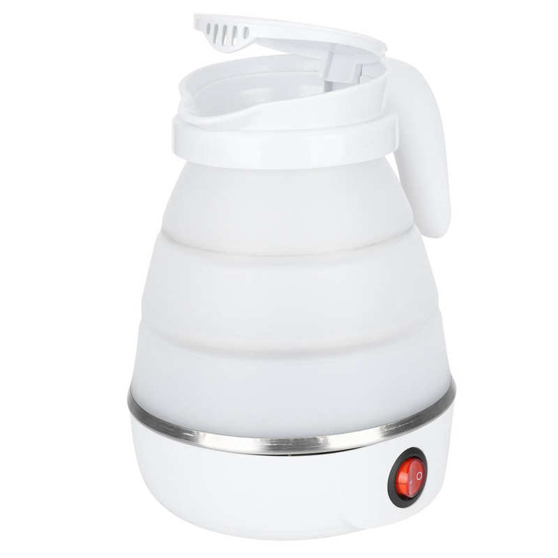 Bouilloire électrique pliable Portable en Silicone pour la maison, 400W, prise américaine, 110V