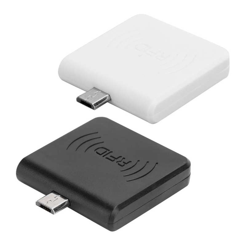W86 Micro Usb Mobiele Telefoon Kaartlezer Draagbare Voor Rfid Mobiele Id Reader Voor Android