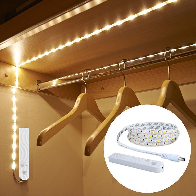 LED Strip Licht Met Motion Sensor Lamp Strips USB Diode Tape TV Backlight kinderen Nachtlampje Thuis Kerst Decoratie led