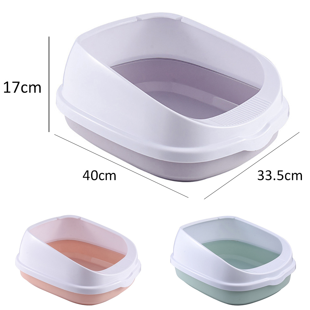 Toilet Bedpan Cat Litter Box Cat Dog Tray Toilet Teddy Anti-Splash Pet Dog Toilette Puppy Indoor Plastic Sandbox Pets Supplies