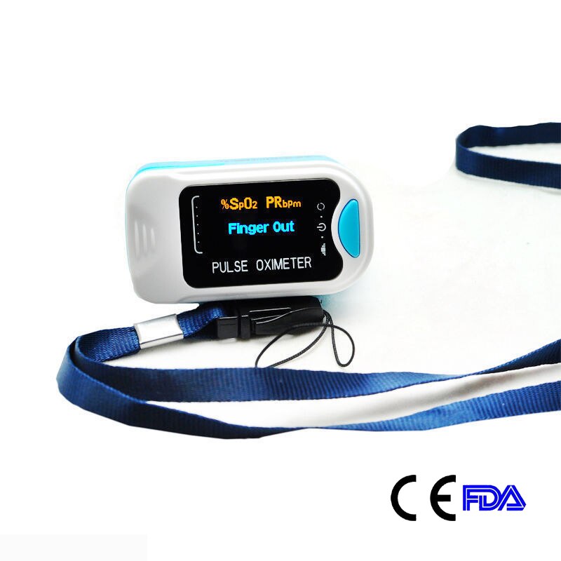 Ce Goedgekeurd CMS50NA Vingertop Pulsoxymeter Bloed Zuurstof SPO2 Pr Monitor Oled-scherm