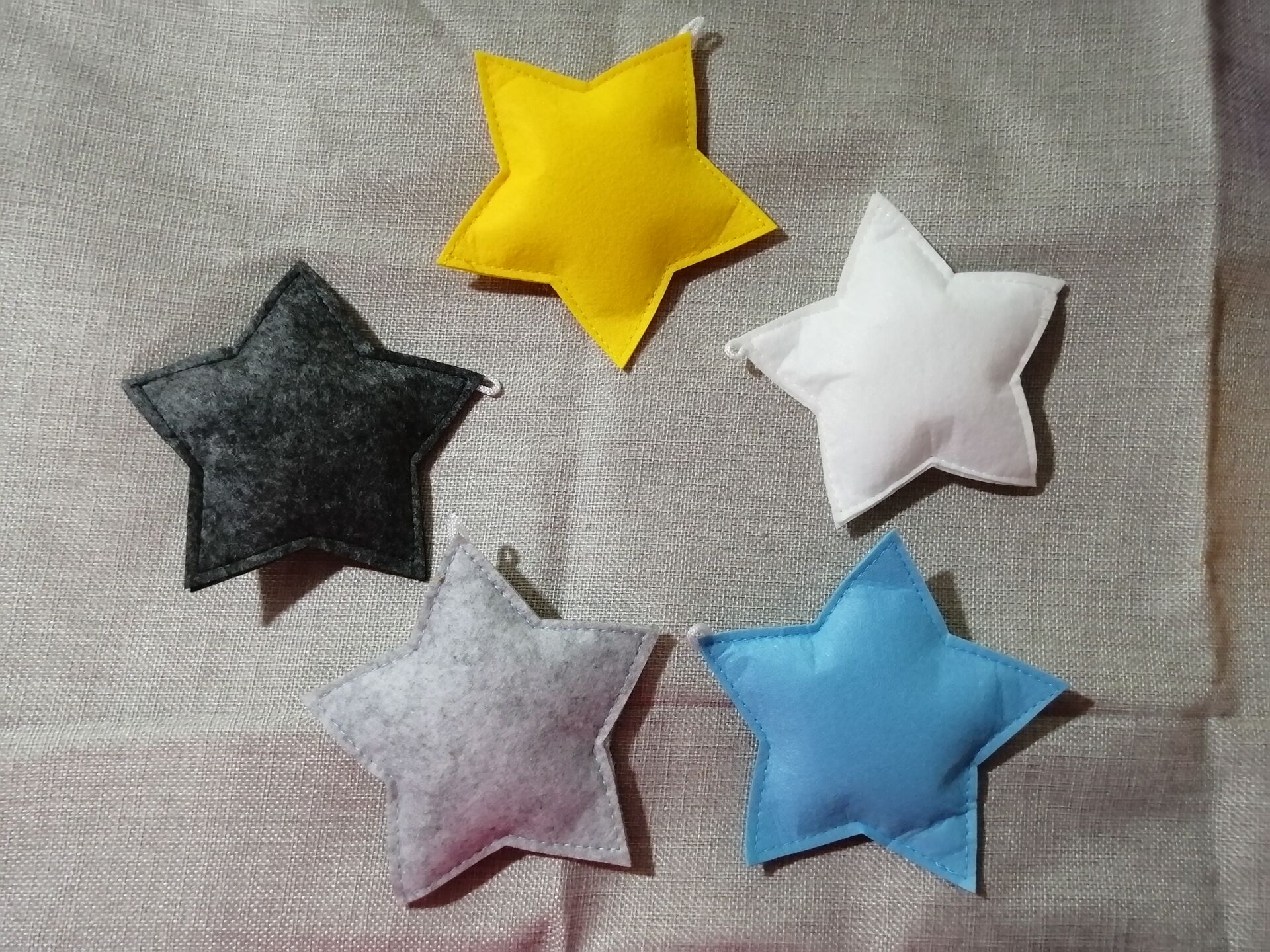 Nordic Baby Room Handmade Nursery Star Garlands Christmas Kids Room Wall Decorations Photography Props Decorations baby shower: 3