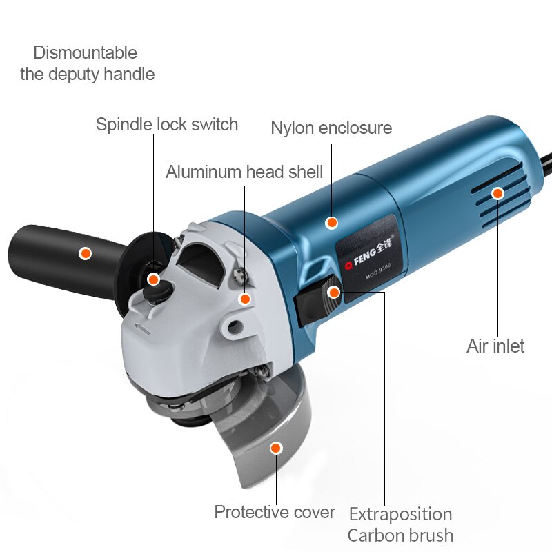 100 Model Angle Grinder Cutting and Polishing Metal Woodworking Saw Conversion Tool Angle Grinder