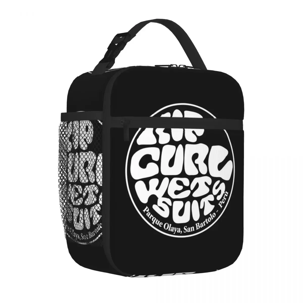 Rip Curl Wet Suits Insulated Lunch Bag Portable Picnic Bags Thermal Cooler Lunch Box Lunch Tote for Woman Work Kids
