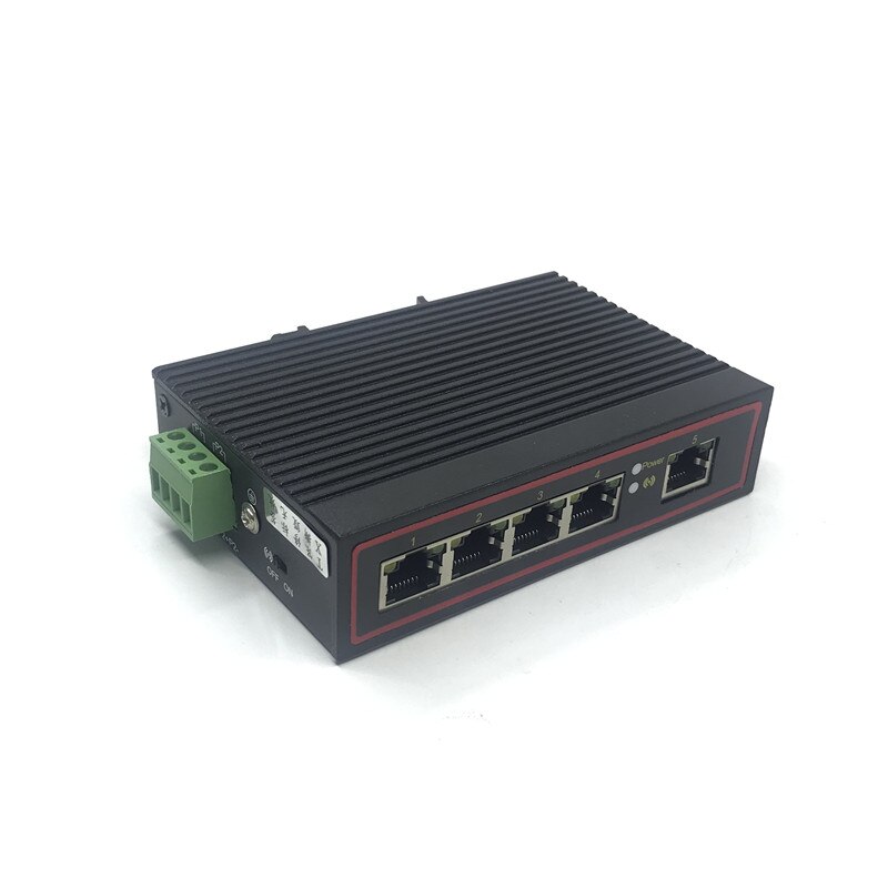industrial switch 10/100Mbps 5 port ethernet industrial switch5V-58V 5 port ethernet switch network switch