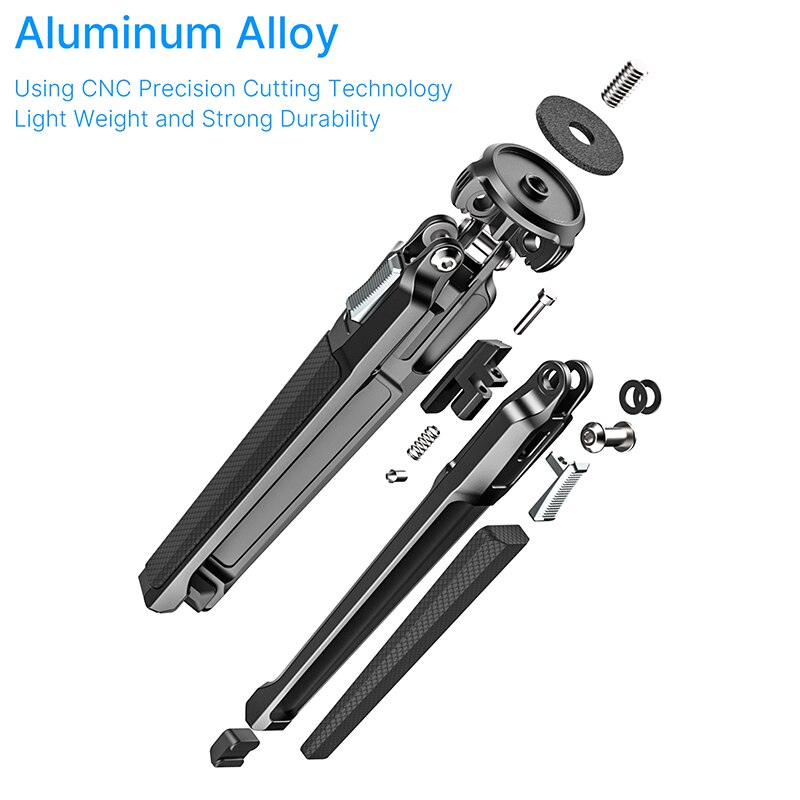 Ulanzi MT-37 Metal DSLR Camera Tripod 1/4'' Tripod Monopod Gimbal Stabilizer Accessories for Canon Nikon Sony DSLR