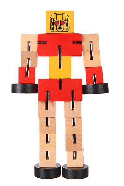 Baby DIY Wooden Toys Puzzle Blocks Ball Run Track Assembly Games 0-12 Months Infant Montessori Toys Educational Toy Kids: Red WT299