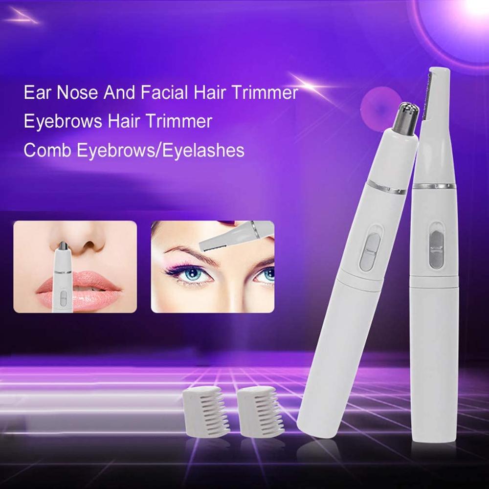 4 in1 Nose hair trimmer for men trimer women eyebrow trimmers razor for nose hair clipper nose hair removal ear razor
