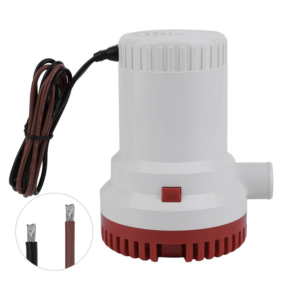 2000GPH Non-automatic Corrosion-resistant Anti-Airlock Protection Submersible Marine Boat Bilge Pump Vacuum Water Pump