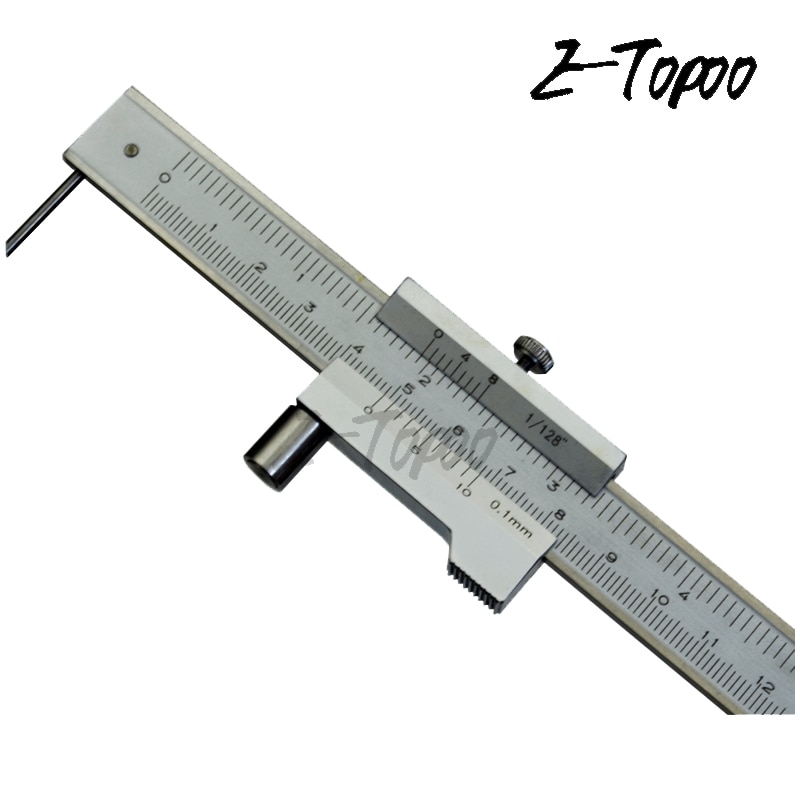 Calibrador cruzado paralelo, 0-200mm, 300mm, 400mm, acero inoxidable 500, calibrador vernier cruzado paralelo, indicador de marcado, herramienta de medición