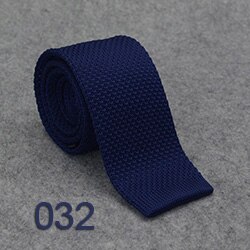 Huishi Slanke Mode Gebreide Banden Voor Mannen 5.5 Cm Solid Blauw Rood Gebreide Tiegreen Gebreide Tie Brown Gebreide Ties