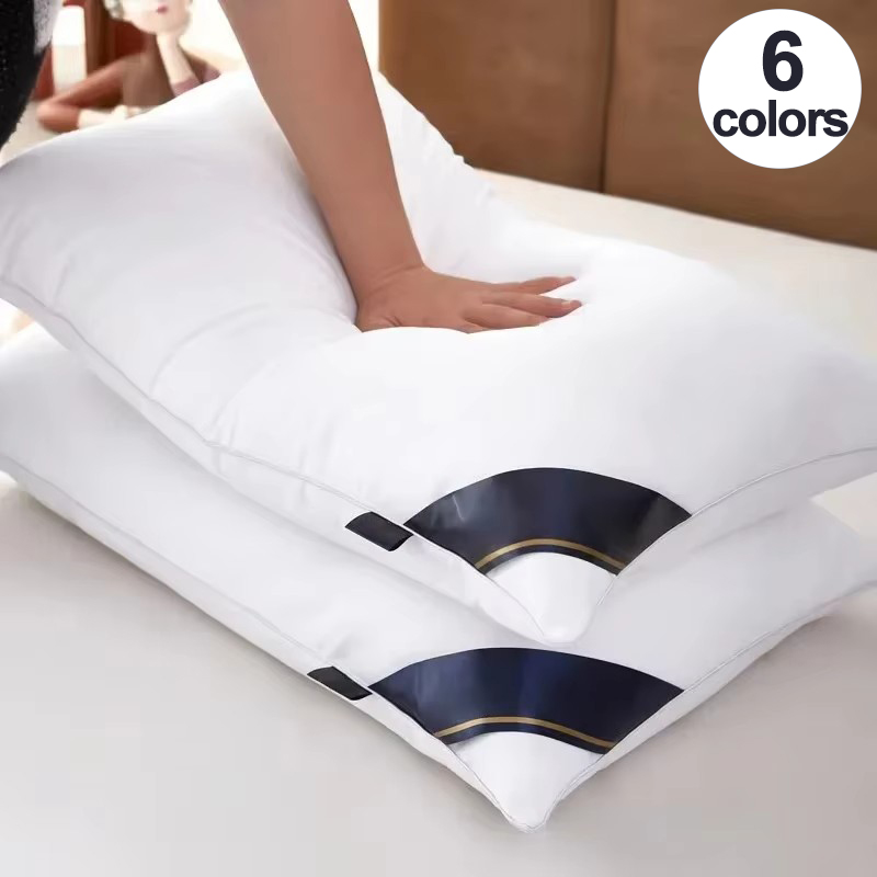 Hotel collection pillow – high-quality pillow for sleeping – supportive and comfortable, medium-firm, hypoallergenic