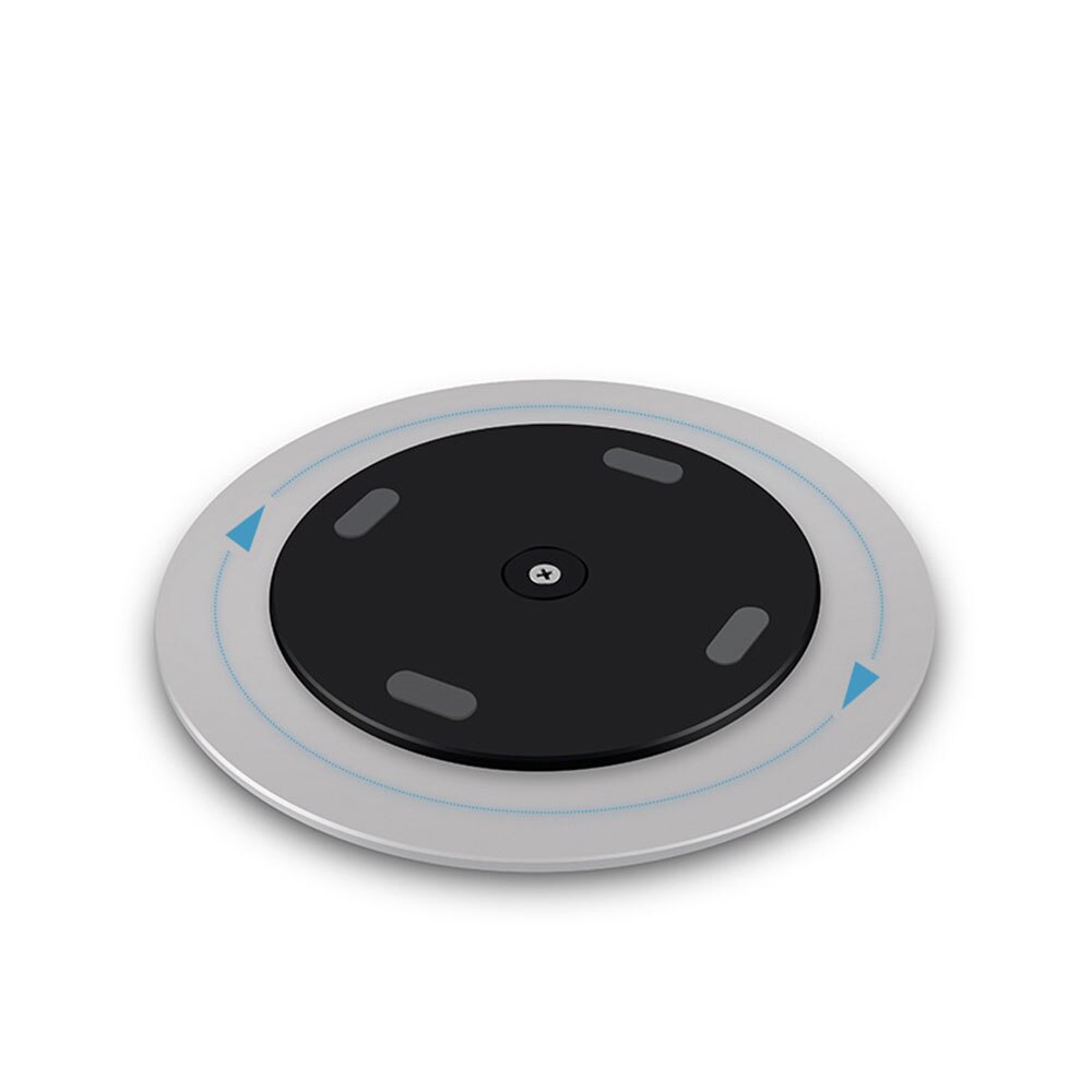 LARICARE Lazy Aluminum 360 Rotation Swivel Laptop Holder Support for Monitor/Notebook/Big Screen TV Monitor Turntable Stand