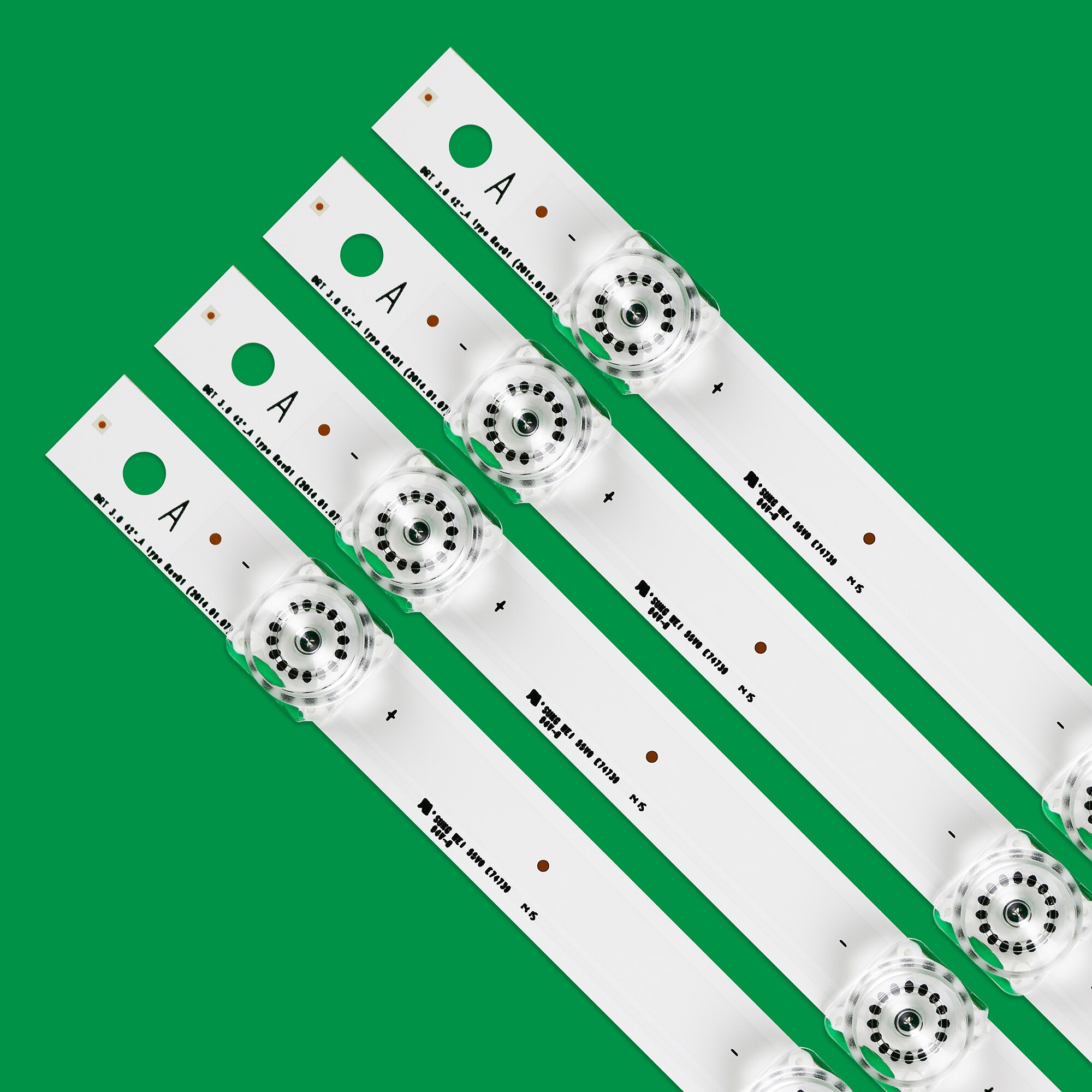 Sæt 8 stk led strip udskiftning til lg  lc420 due 42 lf 652 42 lb 5500 innotek drt 3.0 42 tommer a  b 6916l-1710a 6916l-1709a 42 lb 620v