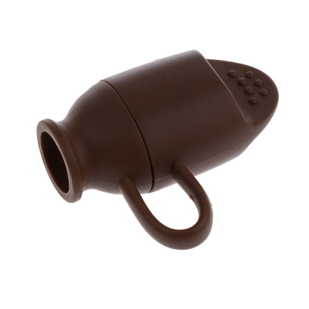 Imballaggio di idratazione valvola della vescica bocchino bocchino polvere: brown