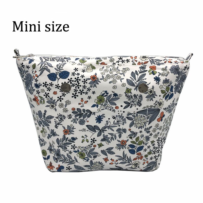 Classic \ Mini Kleurrijke inner insert interieur Voering Rits Waterdichte Zak voor obag o tas EVA vrouwen handtas accessoires: Mini 7
