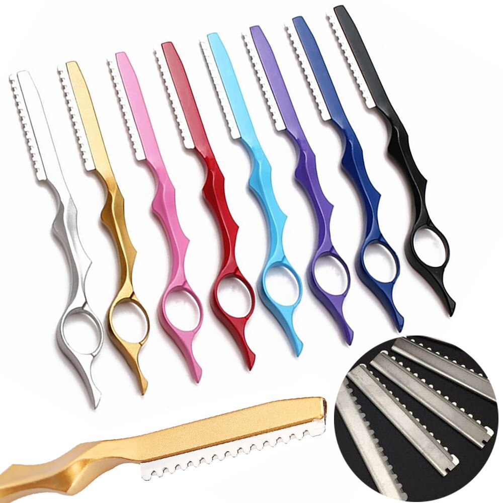 2 In 1 Hair Scissors Salon Hairdressing Scissors Thinning Haircut Scissors DIY Hair Trim Hair Styling Tools
