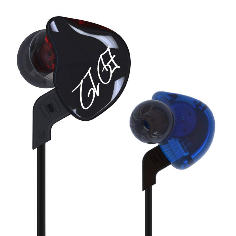 Kz  ed12 dynamische oortelefoonmonitors geluidsisolerende hifi muziek sport in-ear oortelefoon