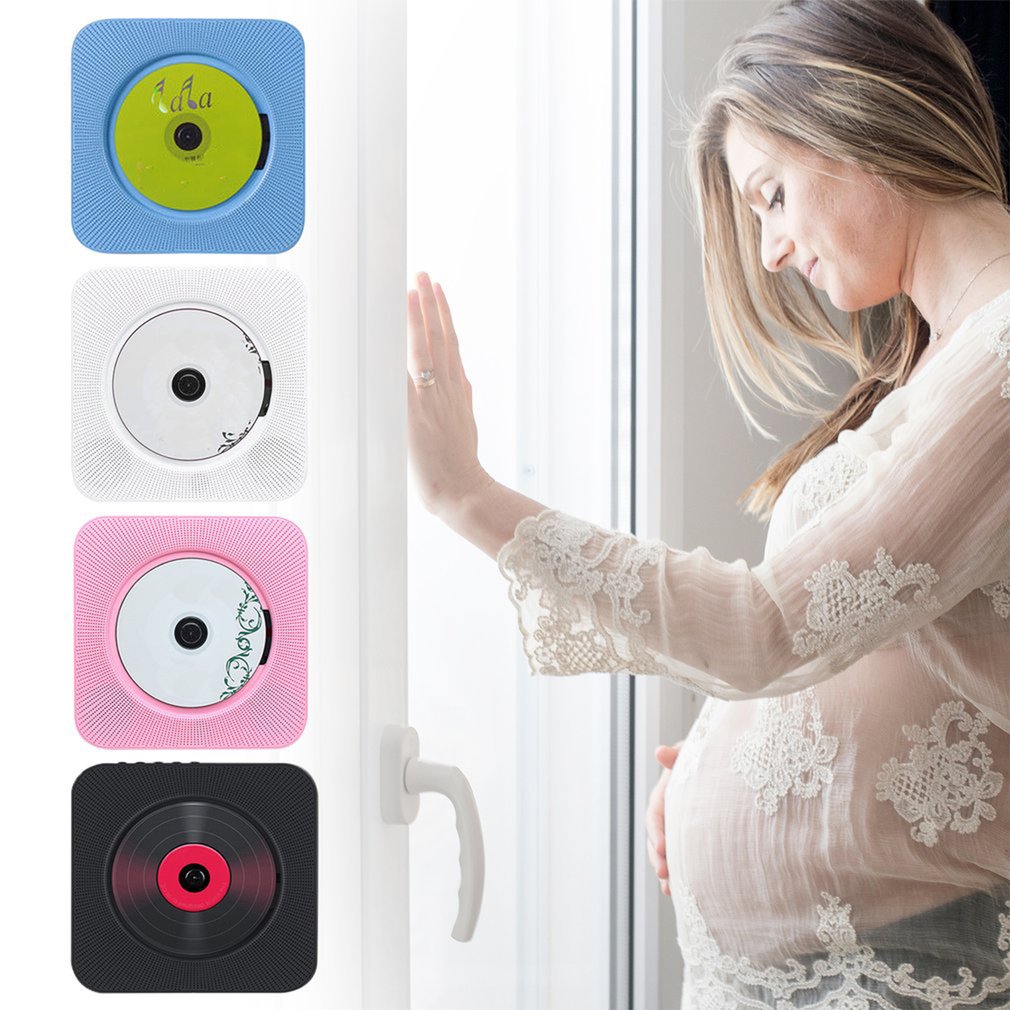 Home Wall Mounted Dvd Machine Repeater Cd Player Prenatal Speaker Cd English Learning Machine Student