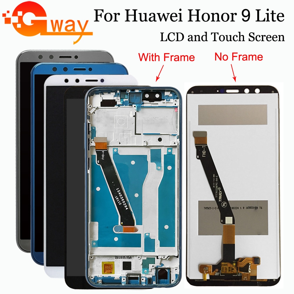 5.65 "pour Huawei Honor 9 Lite écran LCD écran tactile assemblée avec cadre pour Honor 9 jeunesse LCD Honor9 Lite LLD L31 L22A + outils