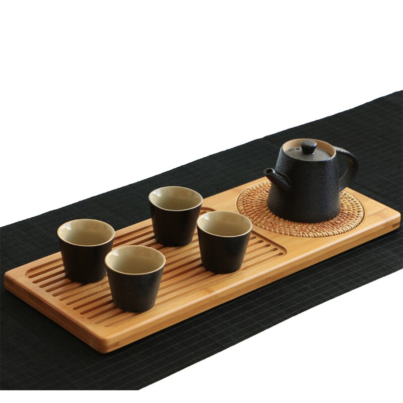 Nikou Bamboe Theeblad Chinese Kungfu Theetafel Reservoir Type Dienblad Doos Mini Serveertafel voor Theehuis Thuiskantoor Nikou Bamboe Theeblad Chinese Kungfu Theetafel Reservoir Type Dienblad Doos Mini Serveertafel voor Theehuis Thuiskantoor