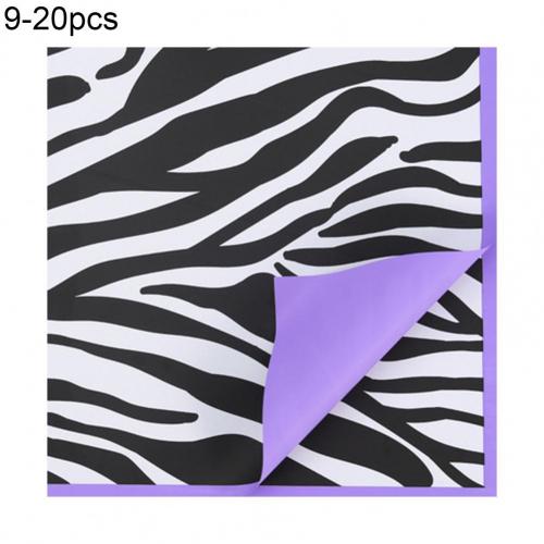 20 Stks/zak Opvallende Inpakpapier Handig Water Film Papier Waterdicht Diy Bloem Pakket Papier Voor Thuis: 9