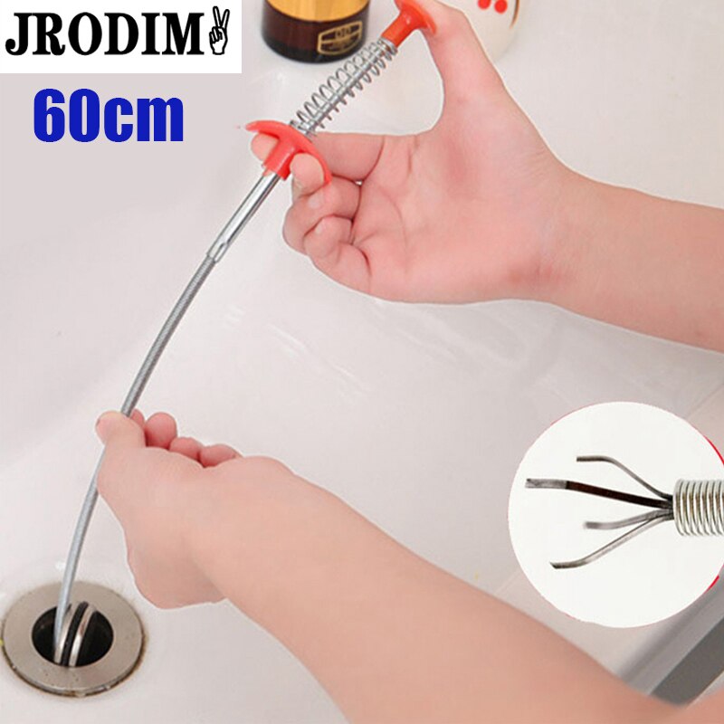 Kitchen Sink Cleaning Tools Bathroom Hair Catcher Sink Hair Remover Cleaning Claw Clog Grabber for Shower Drains Bath Basin