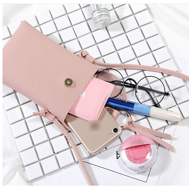 Femmes en cuir PU petit bandoulière sacs à main pour filles sac de messager Mini téléphone sacs dames sac à main sac à main