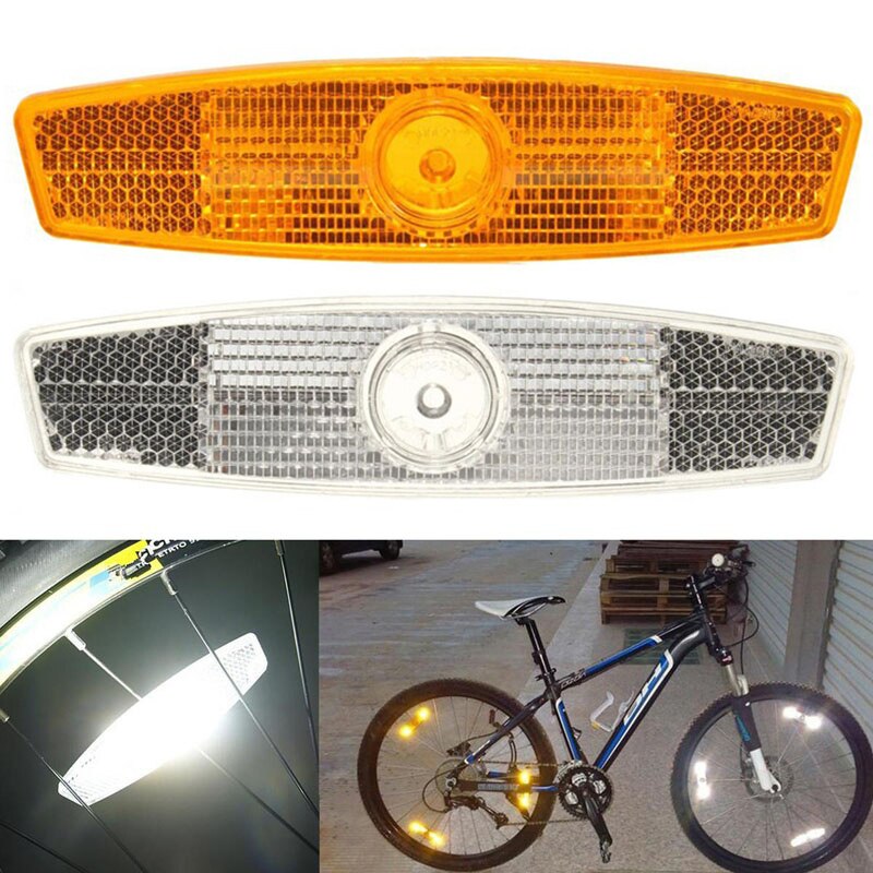 Universal Bicycle Spoke Reflector Safety Warning Light Safety Wheel Rim Reflective Lamp For Safe Driving Tool Bicycle Accessores