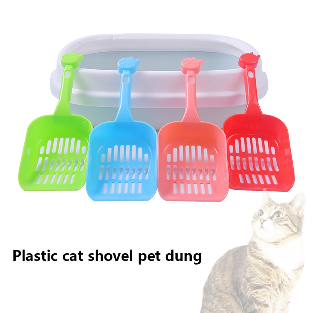 Pet Cleaning Supplies, Plastic Cat Litter Shovel, A Good Helper for Small and Medium-sized Cats and Dogs To Clean Cat Toilet