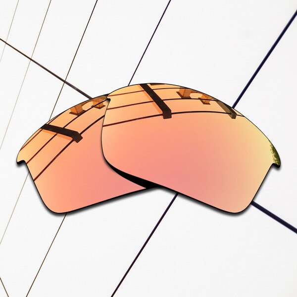 E.O.S Polarized Replacement Lenses for Oakley Bottle Rocket Sunglasses - Varieties Colors: Peach Gold