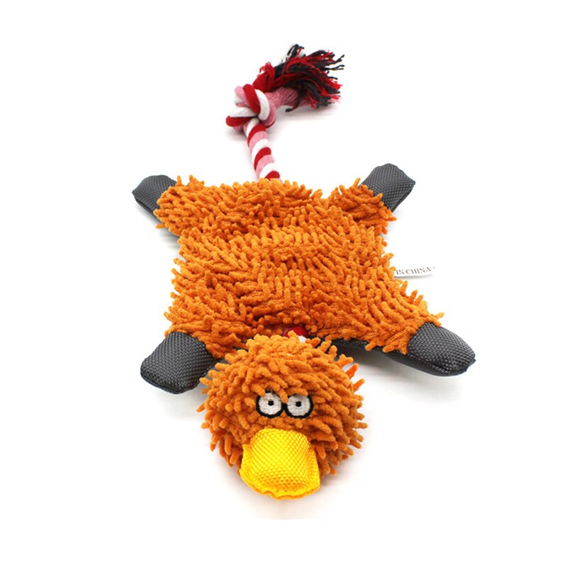 Funny Duck Plush Dog Toys with Rope Durable Traini... – Grandado
