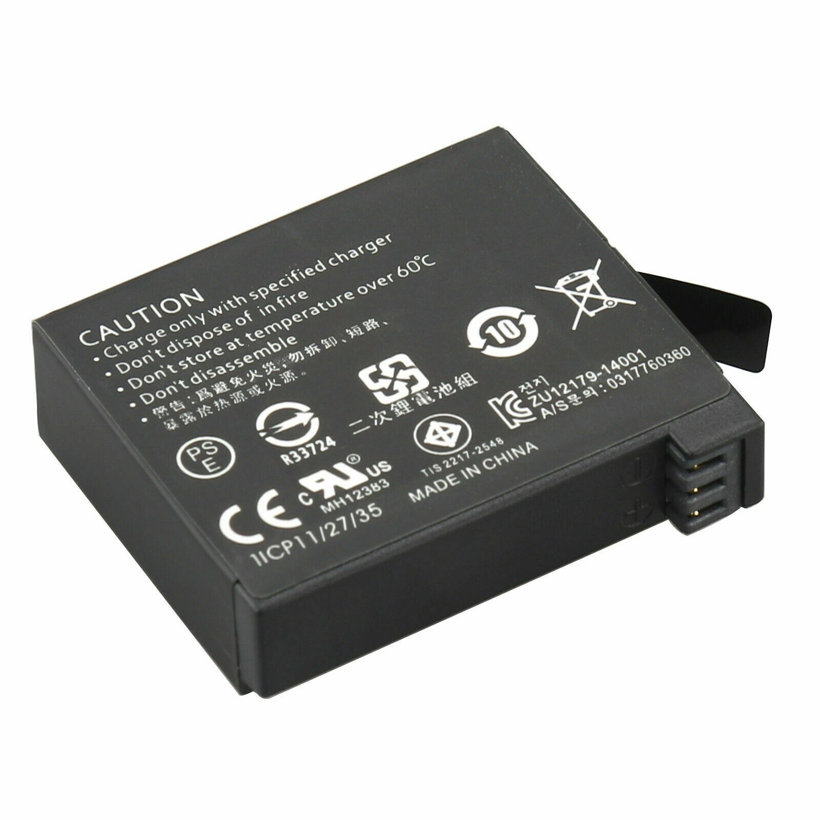 Do akumulatora GoPro Hero 4 Hero4 + ładowarka LED do akcesoriów do kamery akcji go pro AHDBT-401 HERO4 Black Silver