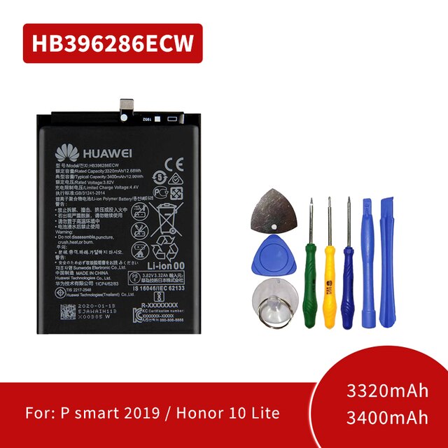 Battery removal for huawei  p8 p9 p10 p20 p30 pro plus, mate 9/10/20 lite 201 nova 2/3/4, honor 5c / 6x / 7x / 8x / 9/10 v10 y7: Hb396286 ecw