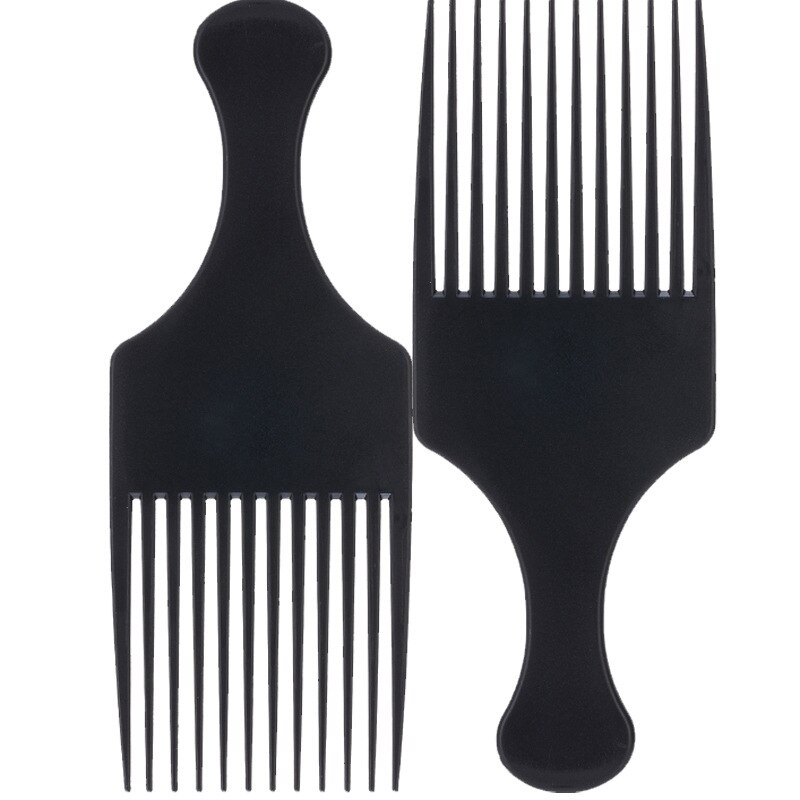 Afro Kam Krullend Haar Borstel Salon Kappers Styling Lange Tand Styling Pick Styling Accessoire Sd