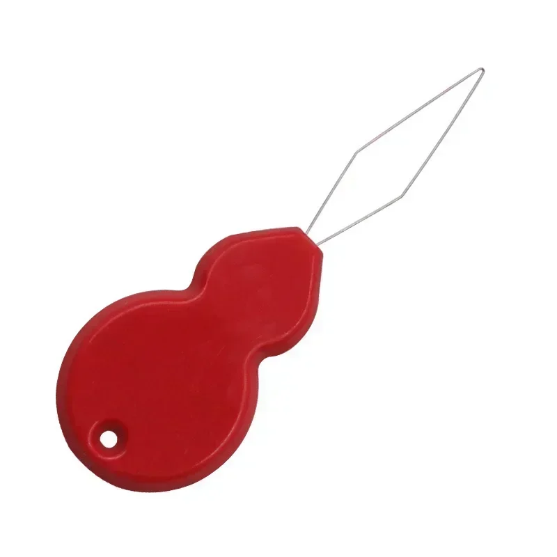 Enhebrador de agujas, inserción de puntadas, máquina de coser de bolsillo Manual para el hogar, agujas de bucle de alambre de plástico, enhebrador de costura, herramientas de costura