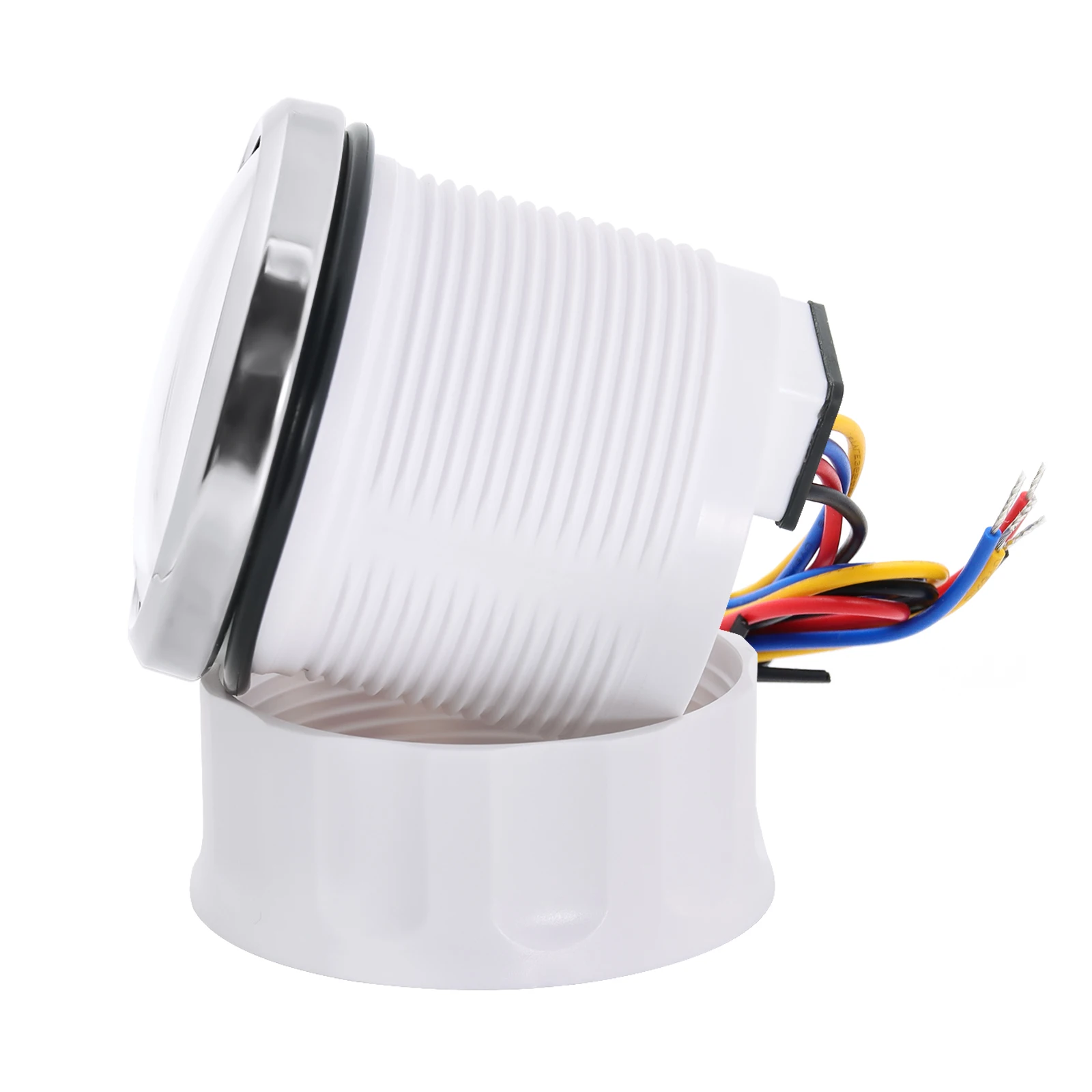 Auto Digital 52mm Fuel Level Gauge With Alarm Light 0-190 Ohm Oil Tank Indicator Meter Marine Fuel Level Sensor 100-600mm custom