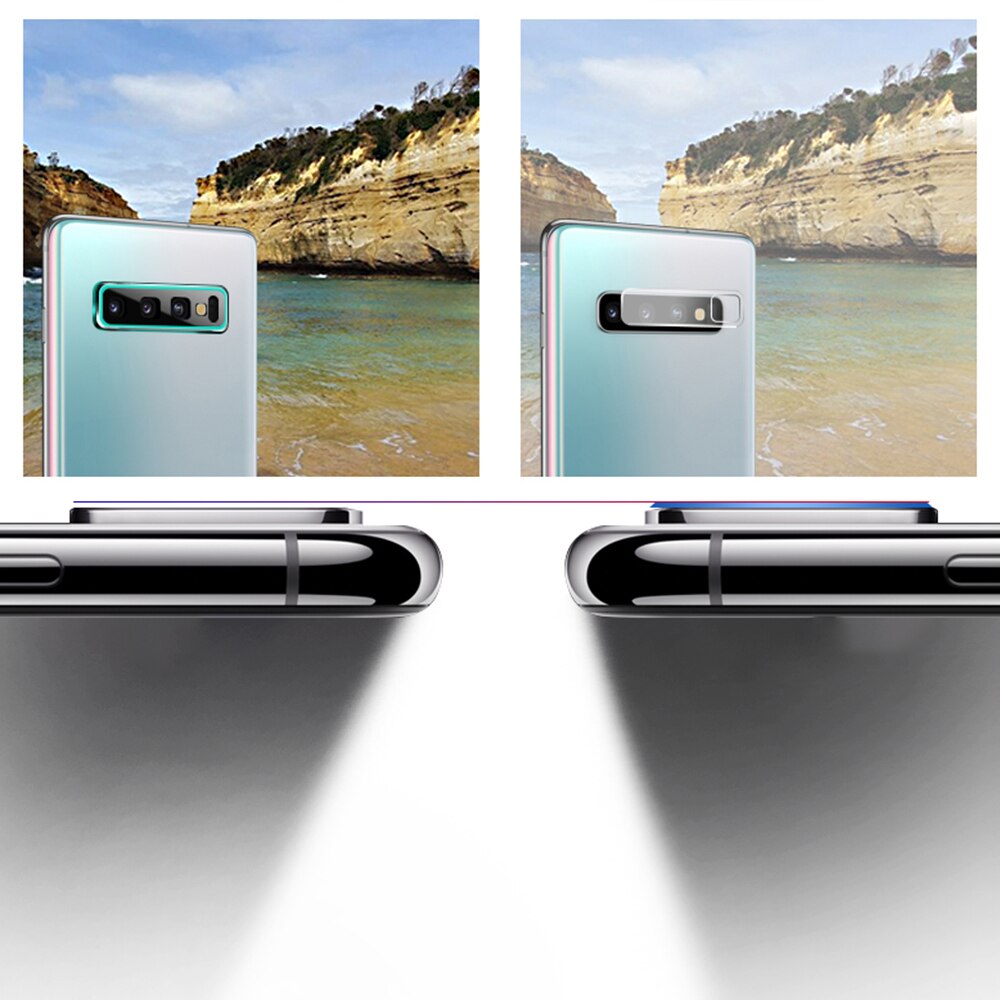 Film de protection d'écran anti-empreintes digitales en verre trempé pour Samsung Galaxy S10 S10 Plus