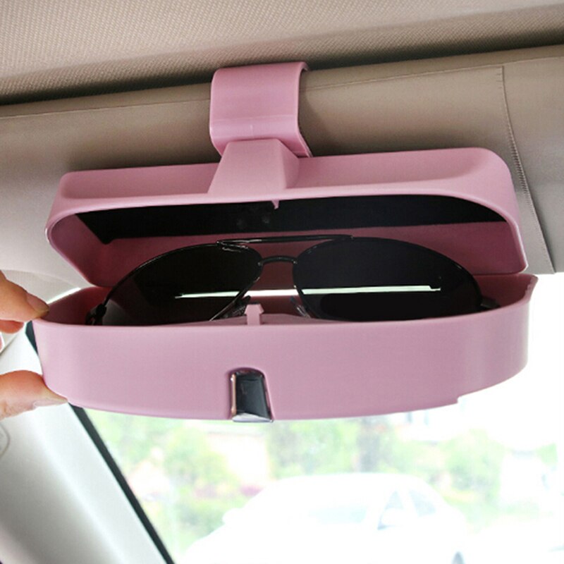 Auto Universele Zonnebril Houder Accessoires Bril Case Houder Multifunctionele Lenzenvloeistof Case Box Houder Voor Bril