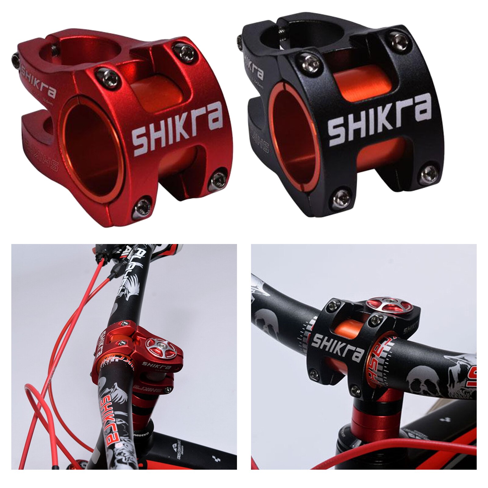 Mtb Stuurpen 31.5Mm 35Mm Bar Klem Licht Sterke Legering Stem Voor Mountainbike Reparatie Onderdelen