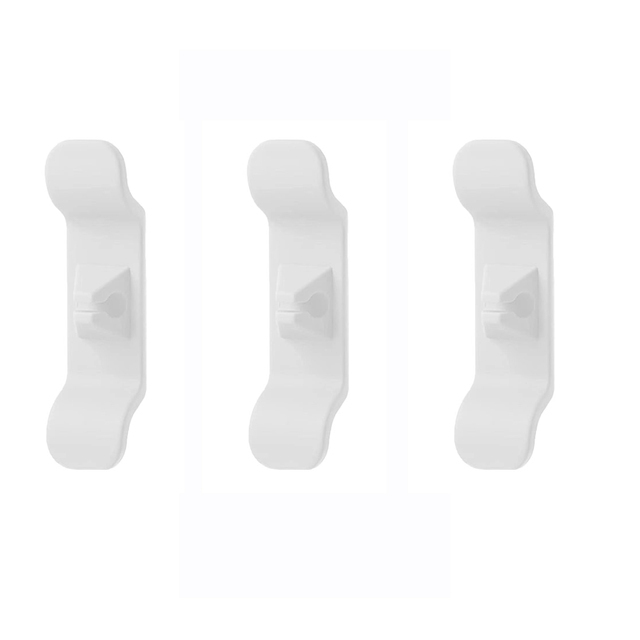 Kabel Veranstalter Verpackung Clips Halfter Draht Versteck Kabel Wickler Verwaltung wickeln Lagerung Für Küche Geräte TV Daten Kabel Ladegerät: Beige