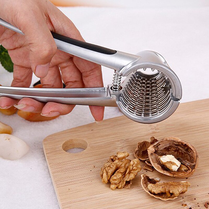 stainless steel quick funnel shaped nut walnuts cracker sheller nut opener clip,Kitchen Accessories.