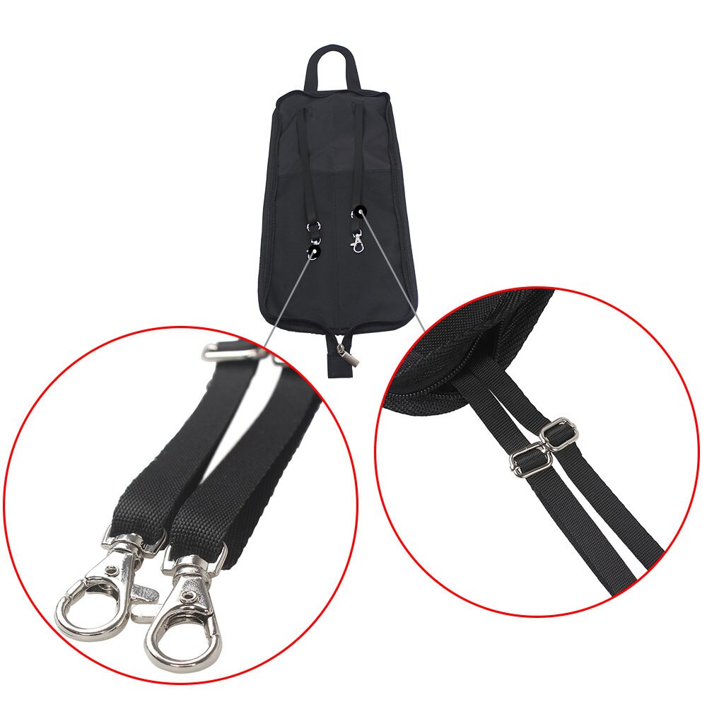 Drum Stick Bag Case Water-resistant 600D with Carrying Strap for Drumsticks