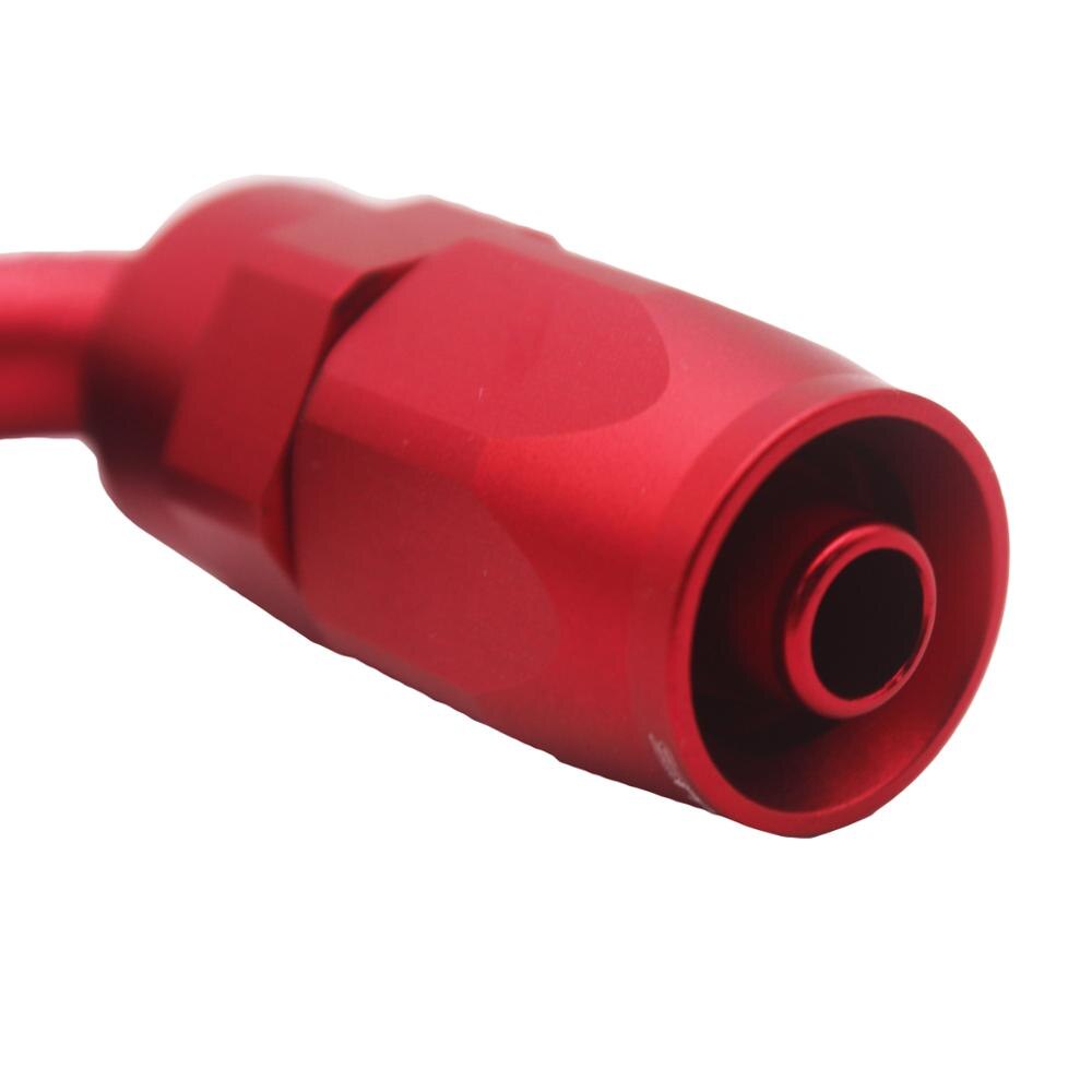 AN 6 90 Degree Fast Flow Rotate Hose Fitting Connctor Water Hose Pipe connectors