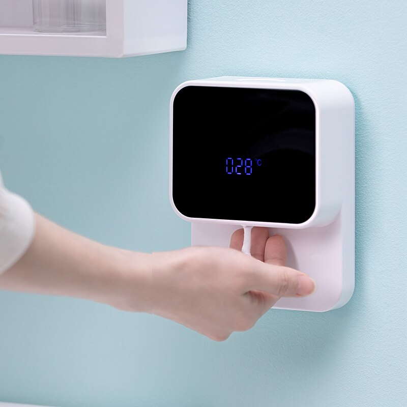 Youpin Original Led-anzeige Automatische Induktion Schäumen Hand Scheibe Sensor Haushalt Infrarot Schaum Seife Dispenser Für Häuser Mall
